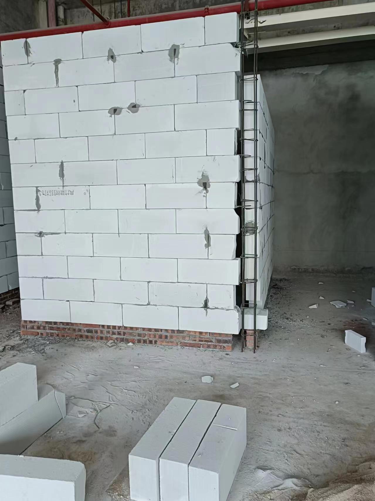 隔墙施工进度